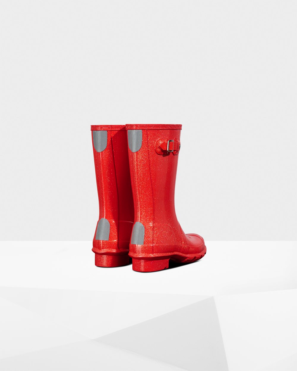 Botas de Lluvia Hunter Niños - Original Big Starcloud - Naranjas Rojos - DNPASVY-16